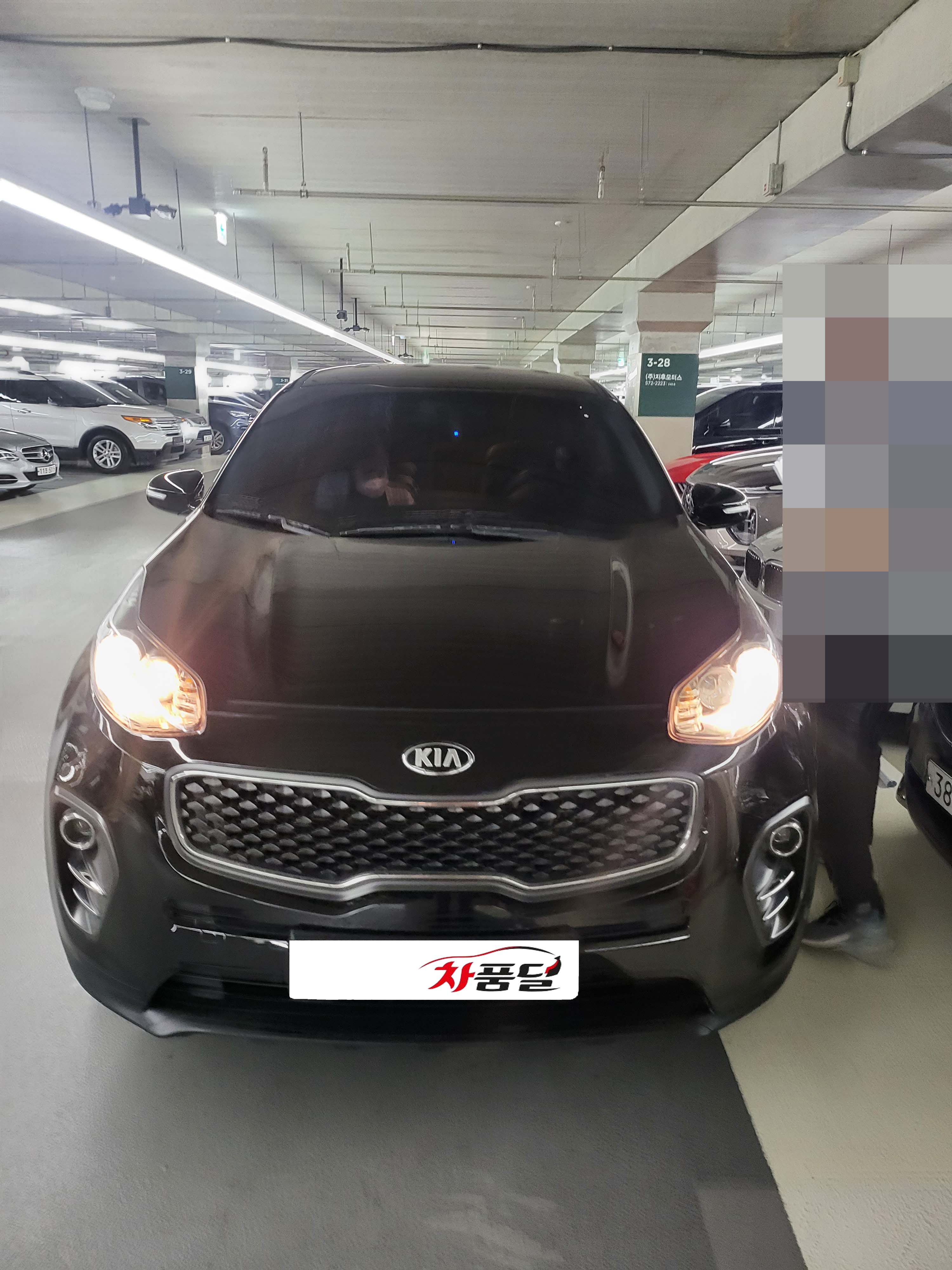 전체적으로 만족스러운 기아 스포티지 중고차